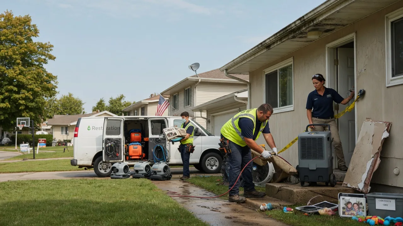 Water Damage Restoration in East Alton, IL near me
